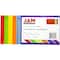 JAM Paper 9.75" x 13" Plastic Snap Closure Envelopes, 6ct.